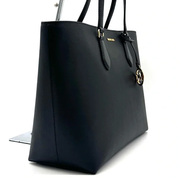 Michael Kors Sheila Large Signature Logo Tote Bag - Black